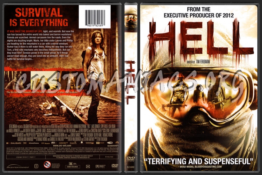 Hell dvd cover