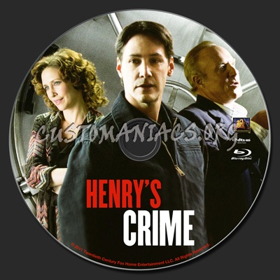 Henry's Crime blu-ray label