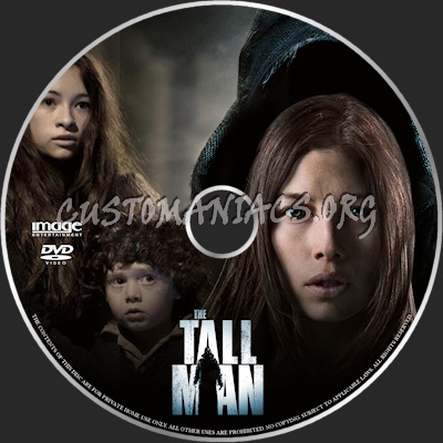 The Tall Man dvd label