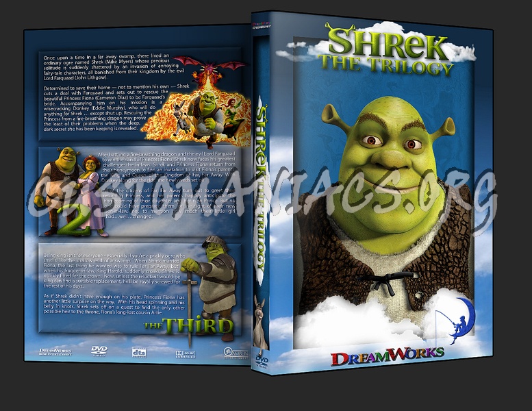 Shrek Trilogy dvd cover - DVD Covers & Labels by Customaniacs, id ...