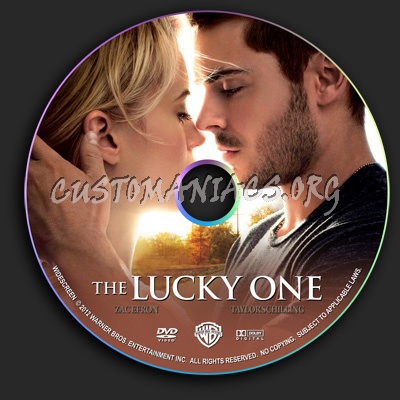The Lucky One Dvd Label Dvd Covers Labels By Customaniacs Id Free Download Highres Dvd Label