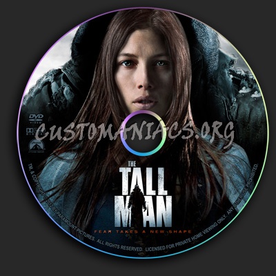 The Tall Man dvd label