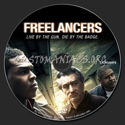 Freelancers (2012) dvd label