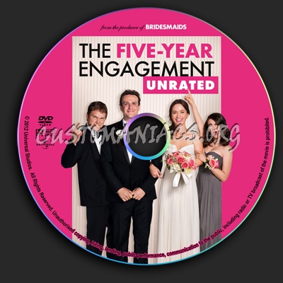 The Five-Year Engagement dvd label