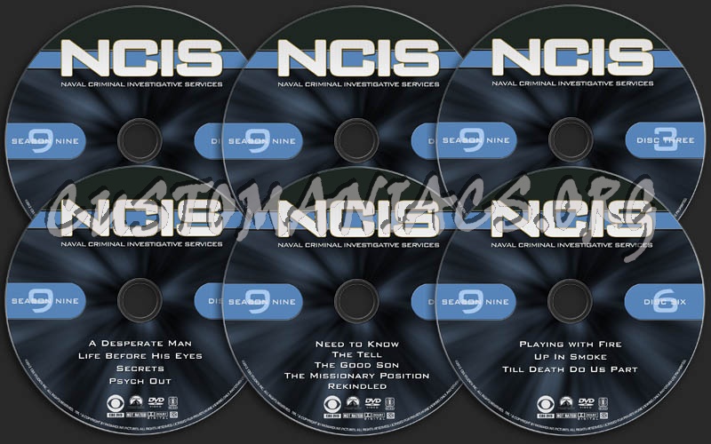 NCIS - Season 9 dvd label