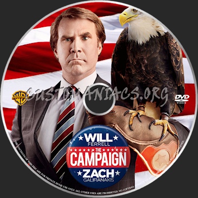 The Campaign dvd label