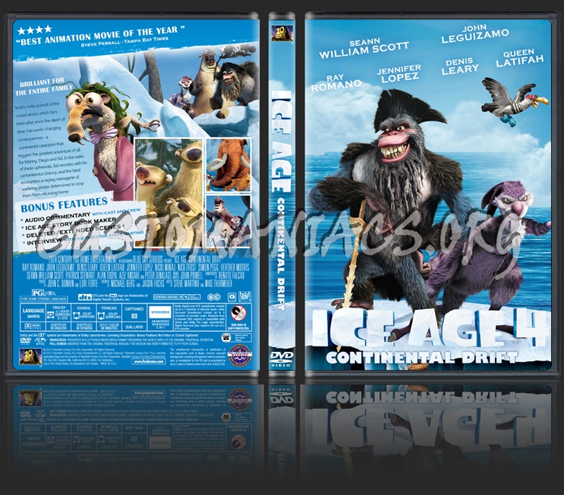 Ice Age 4 Continental Drift dvd cover - DVD Covers & Labels by ...