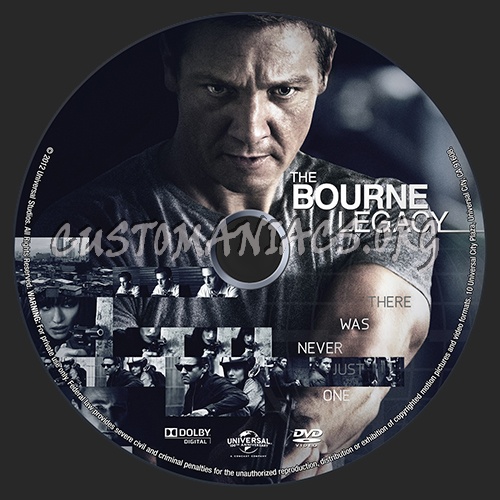 The Bourne Legacy dvd label