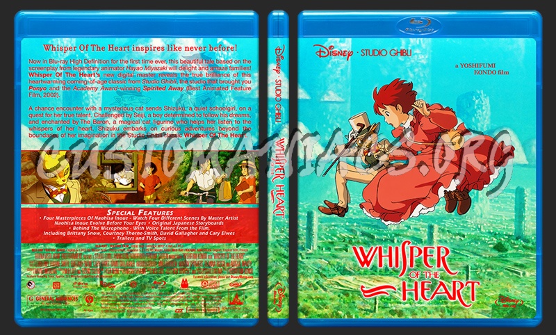 Whisper Of The Heart blu-ray cover