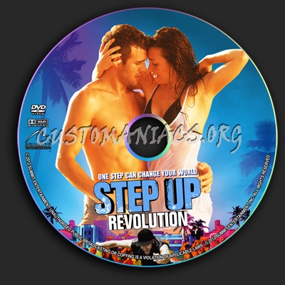 Step Up Revolution dvd label