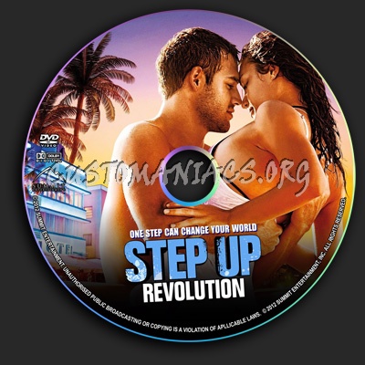 Step Up Revolution dvd label