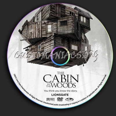 The Cabin In The Woods Dvd Label Dvd Covers Labels By