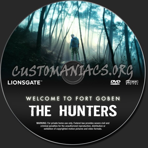 The Hunters dvd label