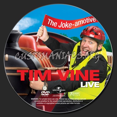 Tim Vine: The Joke-amotive dvd label