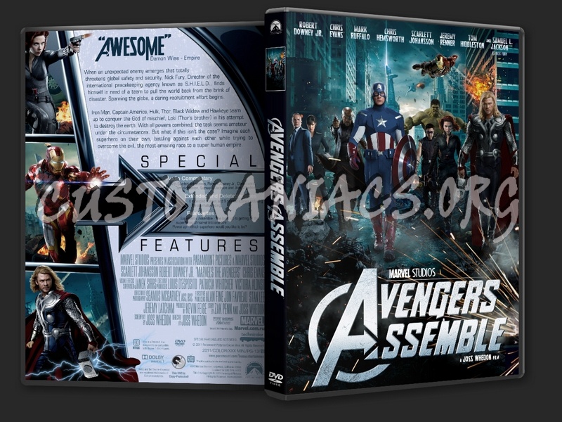 Avengers Assemble dvd cover