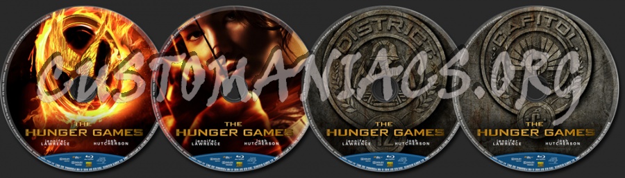 The Hunger Games blu-ray label