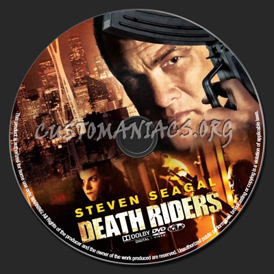 True Justice - Death Riders dvd label