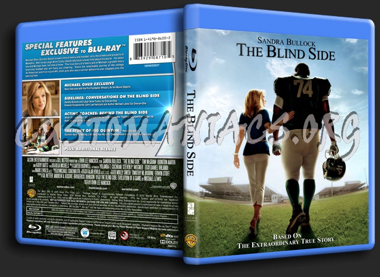 The Blind Side blu-ray cover