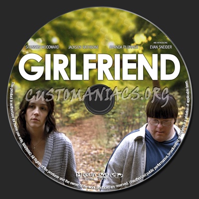 Girlfriend dvd label