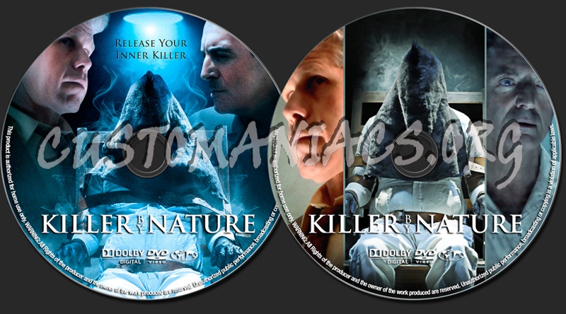 Killer By Nature dvd label