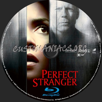 Perfect Stranger blu-ray label