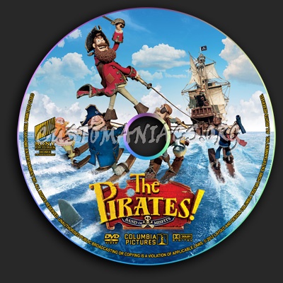 The Pirates! Band of Misfits dvd label