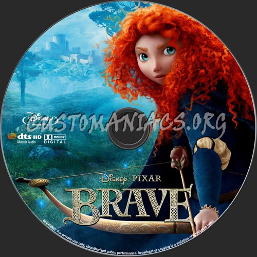 Brave blu-ray label