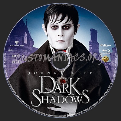 Dark Shadows blu-ray label