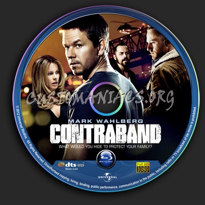 Contraband blu-ray label