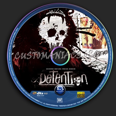 Detention blu-ray label