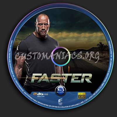 Faster blu-ray label