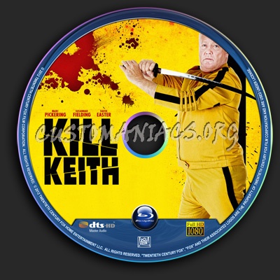 Kill Keith blu-ray label