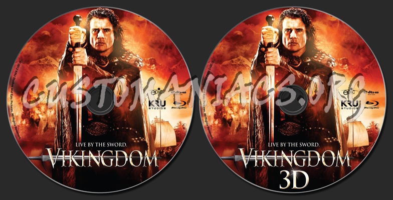 Vikingdom blu-ray label