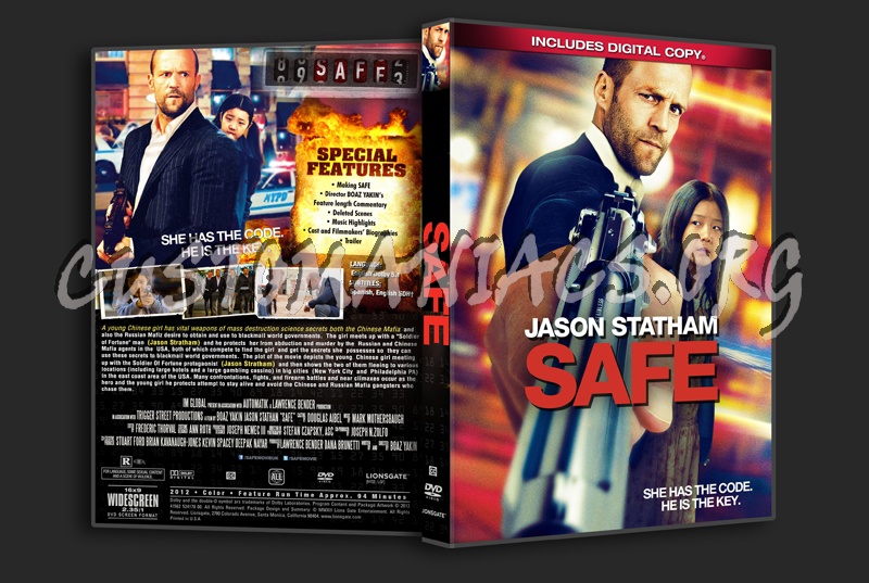 Safe dvd cover