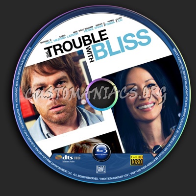 The Trouble With Bliss blu-ray label