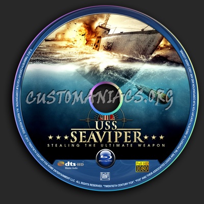 USS Seaviper blu-ray label