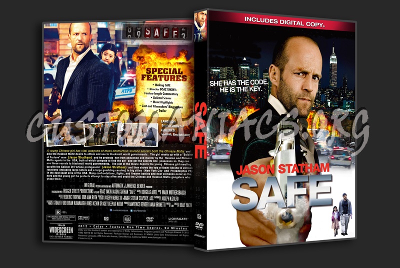 Safe dvd cover