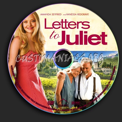 Letters To Juliet dvd label