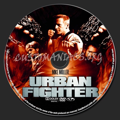 Urban Fighter dvd label