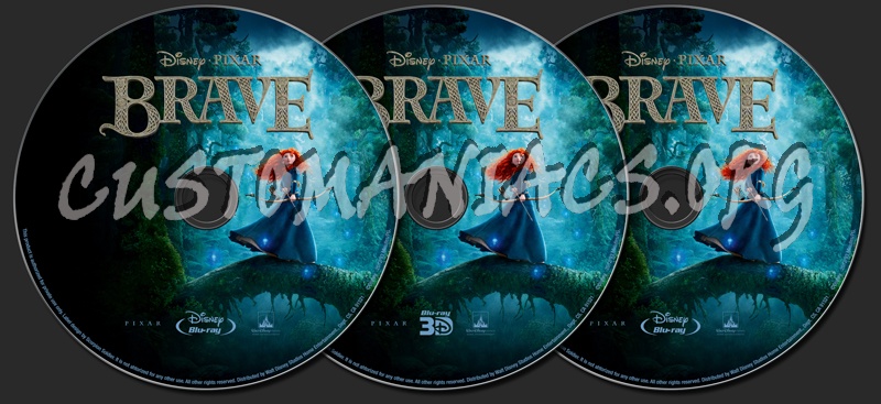 Brave blu-ray label