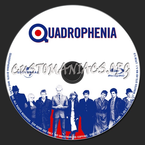 Quadrophenia blu-ray label