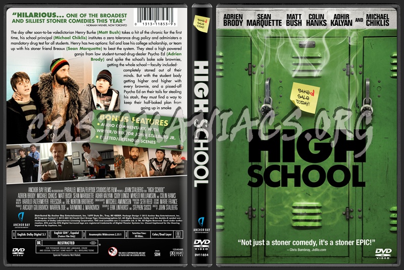 High School dvd cover