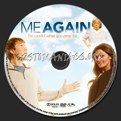 Me Again dvd label