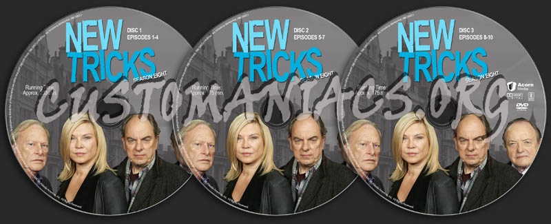 New Tricks - Season 8 dvd label