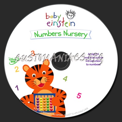 Baby Einstein Numbers Nursery 03 Dvd Label Dvd Covers Labels By Customaniacs Id Free Download Highres Dvd Label