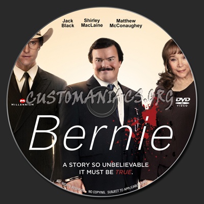 Bernie (2011) dvd label