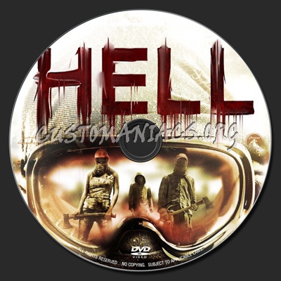 Hell (2012) dvd label