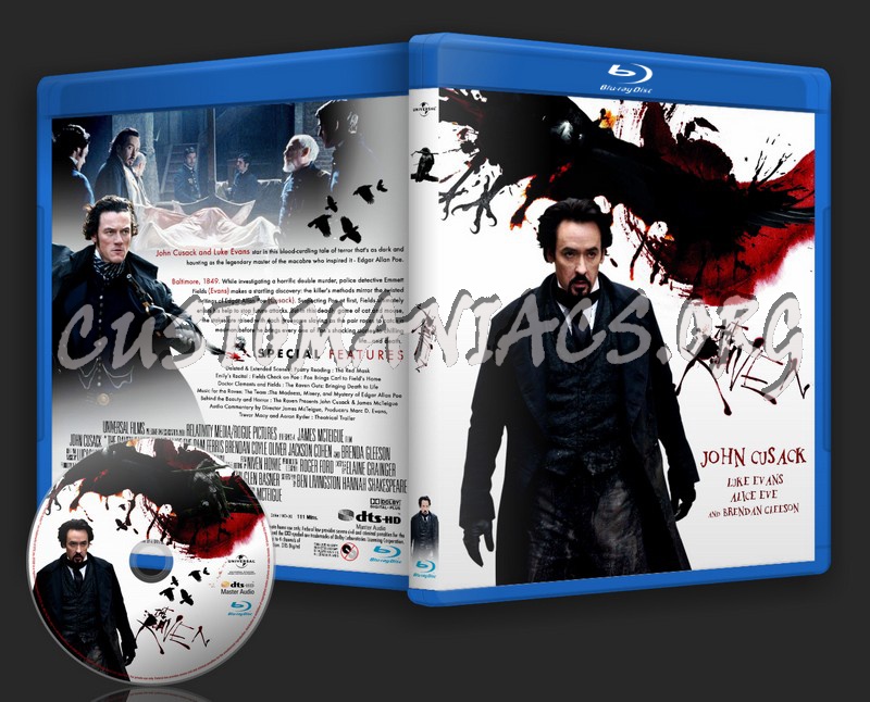 The Raven blu-ray cover