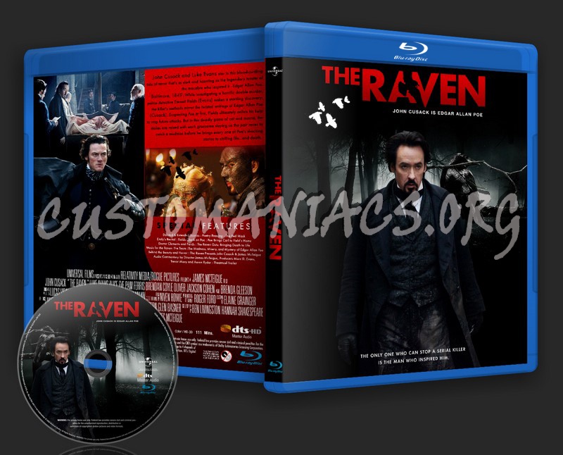 The Raven blu-ray cover