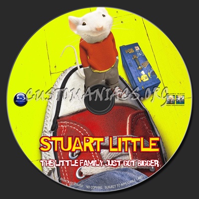 Stuart Little (1999) blu-ray label